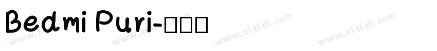 Bedmi Puri字体转换